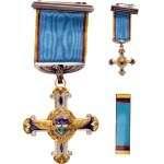 Colombia Air Force Cross of Aeronautical Merit Commander Set in Case 1948