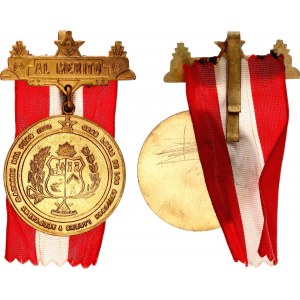 Peru Masonic Merit Medal 1950