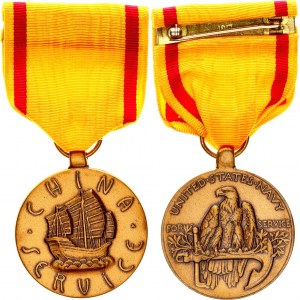 United States China Service Navy Medal 1940