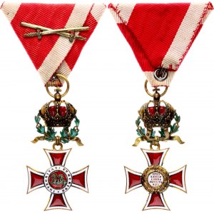 Austria - Hungary Order of Leopold Knight's Cross with War Decoration and Swords