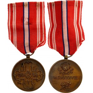 Czechoslovakia Volunteer Medal for 1918-1919 1938