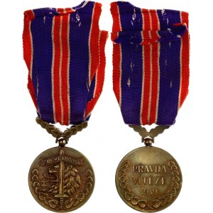 Czechoslovakia Bravery Medal 1940