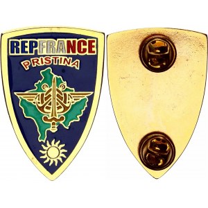 France Legionnaires Badge Pristina - Kosovo