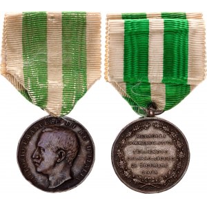 Italy Commemorative Merit Medal for Messina Earthquake 1910
