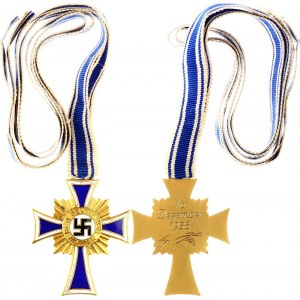 Germany - Third Reich Cross of Honour of the German Mother 1st Class Gold Cross