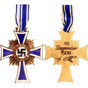 Germany - Third Reich Cross of Honour of the German Mother 3rd Class Bronze Cross