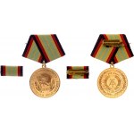 Germany - DDR Lot of 3 Medals for Loyal Services in the National People's Army 1956