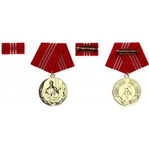 Germany - DDR Medal for Faithful Service in Fighting Groups of the Working Class 15 Years Service