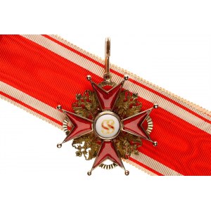 Russia Badge of Order of Saint Stanislaus 1900 th Private issue