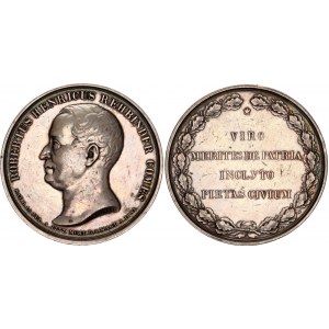 Russia - Finland Silver Medal Statesman Count Robert Heinrich von Rehbinder 1777 - 1841 (ND)