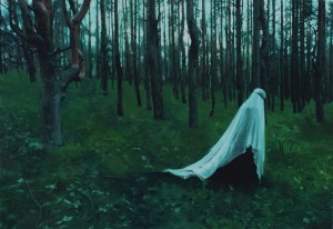 Maria Danielak (ur. 1987), Wieczorem w lesie, 2022