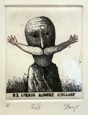 Eidrigevicius Stasys, Exlibris Albert Collar