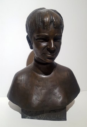 Marian Konieczny ( 1930 - 2017 ), popiersie chłopca - La belle Bo, 1998
