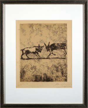 Marc Chagall (1887-1985), Dwie kozy