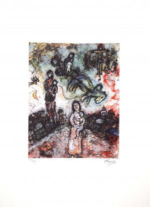 Marc Chagall (1887-1985), Kompozycja I, 1979
