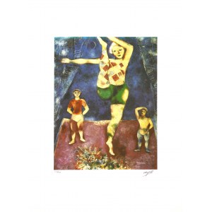 Marc Chagall (1887-1985), Cyrkowcy, 1979