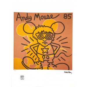 Keith Haring (1958-1990), Andy Mouse 85