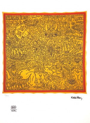 Keith Haring (1958-1990), Ugrowa kompozycja