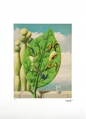 René François Ghislain Magritte (1898-1967), Liść