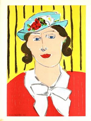 Henri Matisse (1869-1954), Dama w kapeluszu