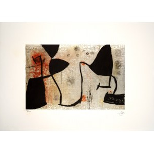 Joan Miró (1893-1983), Abstrakcja VI, 1973