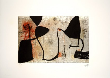 Joan Miró (1893-1983), Abstrakcja VI, 1973