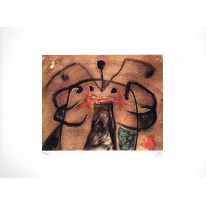 Joan Miró (1893-1983), Abstrakcja V, 1973