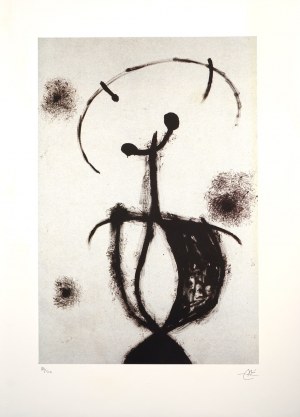 Joan Miró (1893-1983), Abstrakcja I, 1973