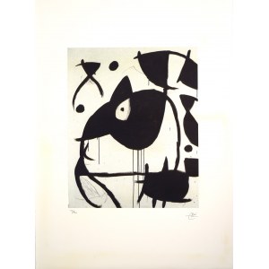 Joan Miró (1893-1983), Abstrakcja II, 1973