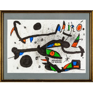 Joan Miró (1893-1983), Okładka do magazynu „Derriére le Miroir”