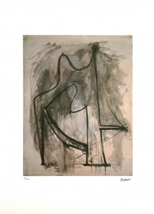 Pablo Picasso (1881-1973), Szara kompozycja