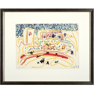 Pablo Picasso (1881-1973), Kompozycja I, z serii: California, 1962
