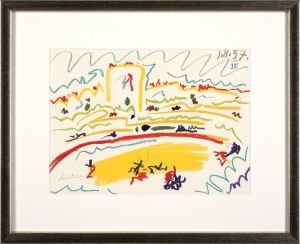 Pablo Picasso (1881-1973), Kompozycja IV, z serii: California, 1962