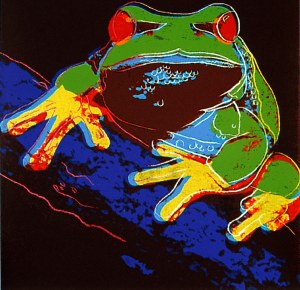 Andy Warhol (1928-1987), Żaba - projekt dla WWF