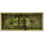 USA - 1 Dolar 1988 - seria D - PMG 40 EPQ - BŁĄD W DRUKU