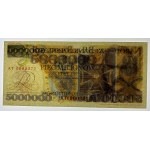 REPLIKA - 5 000 000 złotych 1995 - seria AT 0000072