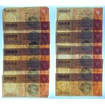 SET 12 sztuk 1000 złotych 1965