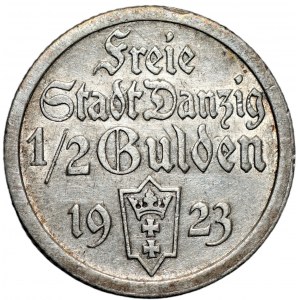 Wolne Miasto Gdańsk - 1/2 guldena 1923
