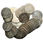 29 sztuk monet srebrnych 1974-1982 - łącznie 418,52 gram srebra 625