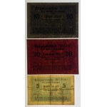 Schlochau / Człuchów - 5, 10 oraz 20 marek 1918