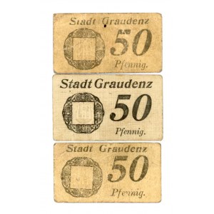 Graudenz / Grudziądz - 50 fenigów 1917-1920