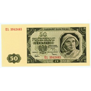 50 złotych 1948 - seria EL