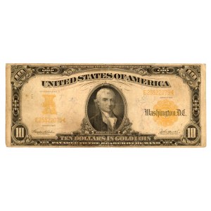 USA - 10 dolarów 1907 - Gold Certificate