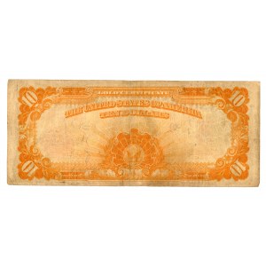 USA - 10 dolarów 1907 - Gold Certificate