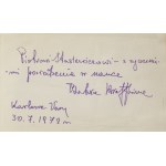 Autographs - collection - Polish film, sports 1970s