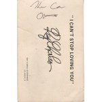 Ray Charles - autograf na pocztówce