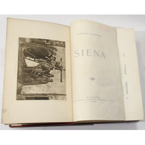 Kazimierz Chlędowski Siena [1st edition, 1904].