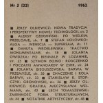 Czasopismo Projekt 5/1962 [ Tadeusz Gronowski, Alexander Rodchenko, Kazimierz Malewicz, Magdalena Abakanowicz, modernist architecture, Sopot, Warsaw].