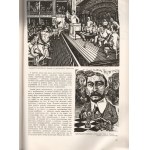 Czasopismo Przegląd artystyczny 1-2/1950 [Socrealizm, Grafika meksykańska]
