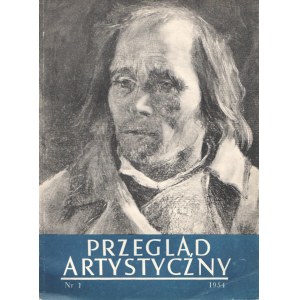 Czasopismo Przegląd artystyczny 1/1954 [O współpracy plastyków z przemysłem]